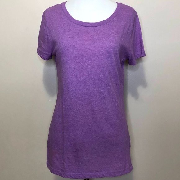 Mossimo Supply Co. Light Purple Scoop Neck Tee (M) - Picture 1 of 3